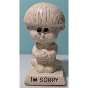 Russ Berrie I'M Sorry Figurine 1970 Vintage